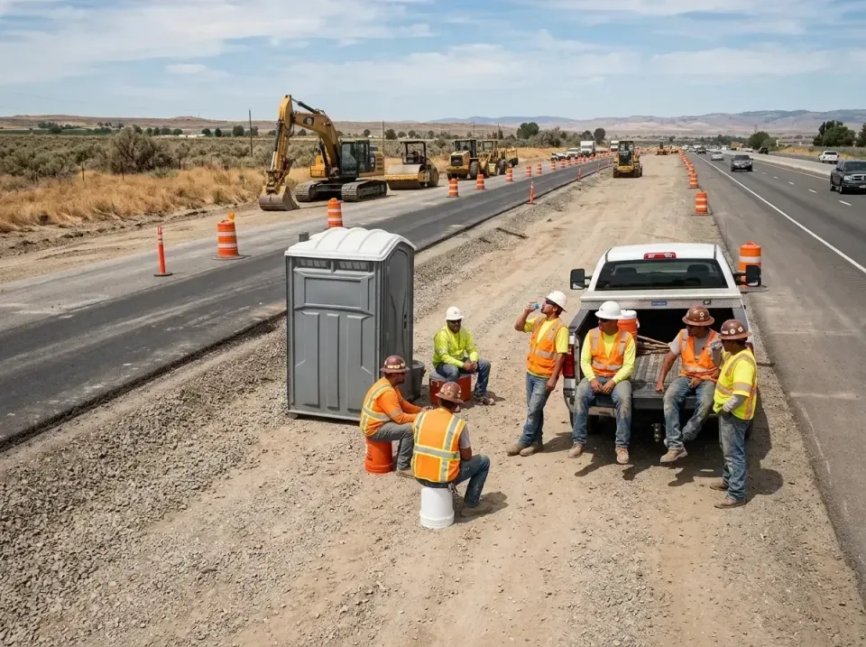 highway-road-construction-crew-007 — frequently asked questions, Porta Potty and Restroom Rentals in Centerville, IN